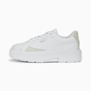 ウィメンズ ディナーラ スニーカー, PUMA White-Vapor Gray, extralarge-JPN