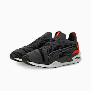 TRC Blaze Knit Unisex Sneakers, PUMA Black-Shadow Gray, extralarge-IND