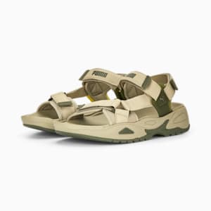 PUMA Traek Lite Sandals, Birch Tree-Green Moss, extralarge-GBR