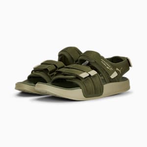 Leadcat City Sandals, Green Moss-Birch Tree