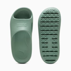 Shibusa Women's Slides, Green Moon, extralarge