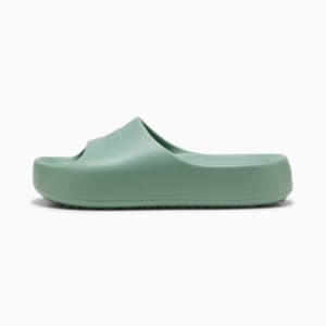 Shibusa Women's Slides, Green Moon, extralarge