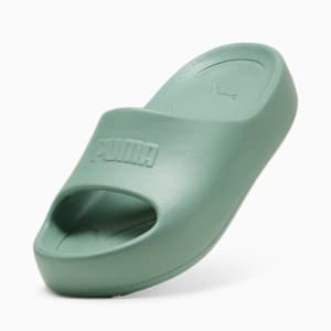 Shibusa Women's Slides, Green Moon, extralarge