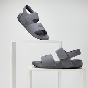 SOFTRIDE Pure Sandals, QUIET SHADE-PUMA Black, extralarge-IND