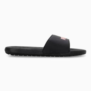 Cool Cat 2.0 Women's Slides, PUMA Black-Rose Gold