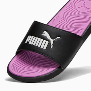 Cool Cat 2.0 Women's Slides, PUMA Black-PUMA White-Opera Mauve, extralarge