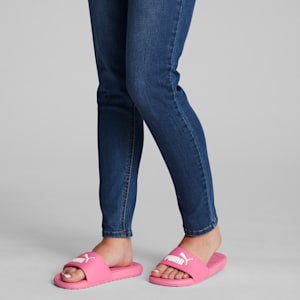 Puma sliders pink discount