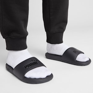 Cool Cat 2.0 Women's Slides, PUMA Black-PUMA Black, extralarge