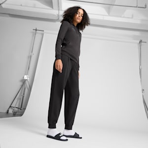 Cool Cat 2.0 Women's Slides, PUMA Black-PUMA White, extralarge