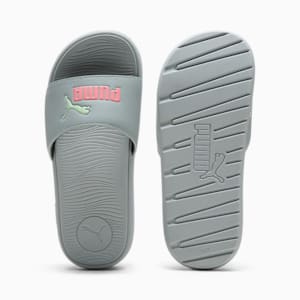 Cool Cat 2.0 Women's Slides, Cool Mid Gray-Passionfruit-Fresh Mint, extralarge