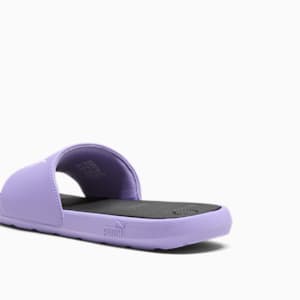 Cool Cat 2.0 Women's Slides, Lavender Alert-PUMA White-PUMA Black, extralarge