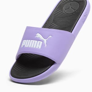 Cool Cat 2.0 Women's Slides, Lavender Alert-PUMA White-PUMA Black, extralarge