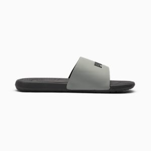 Cool Cat 2.0 Men's Slides, Smokey Gray-PUMA Black, extralarge