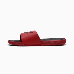 Cool Cat 2.0 Men's Slides, Team Regal Red-PUMA Black, extralarge