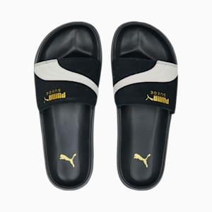 ユニセックス リードキャット 2.0 スウェード OG サンダル, PUMA Black-PUMA White-Metallic Gold, extralarge-JPN