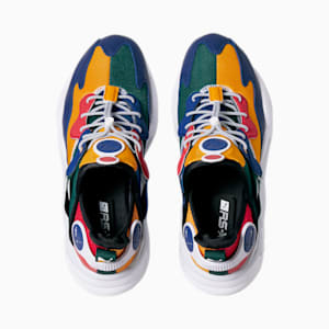Zapatos deportivos RS-X T3CH New Heritage, Apricot-Blazing Blue-Varsity Green