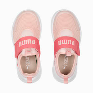 キッズ プーマ エボルブ スリッポン スニーカー 17-21cm, Rose Dust-Loveable-PUMA White