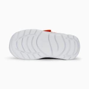 ベビー プーマ エボルブ スリッポン スニーカー 13-16cm, Feather Gray-Rickie Orange-PUMA White-Hero Blue