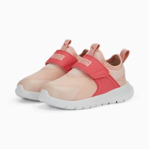ベビー プーマ エボルブ スリッポン スニーカー 13-16cm, Rose Dust-Loveable-PUMA White