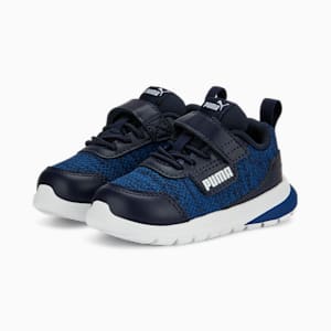 ベビー プーマ エボルブ ストリート スニーカー 13-16cm, PUMA Navy-PUMA White-Clyde Royal