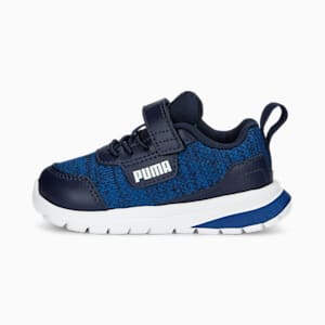 ベビー プーマ エボルブ ストリート スニーカー 13-16cm, PUMA Navy-PUMA White-Clyde Royal