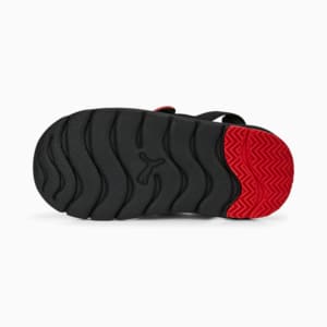 Sandalias para bebé con cierre alterno PUMA Evolve, PUMA Black-PUMA White-For All Time Red, extralarge