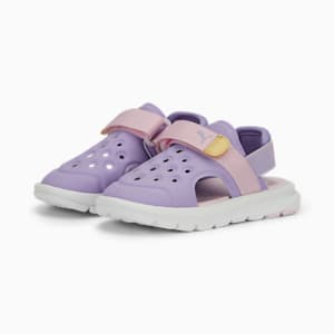 PUMA Evolve Alternative Closure Toddlers' Sandals , Vivid Violet-Pearl Pink-Light Straw
