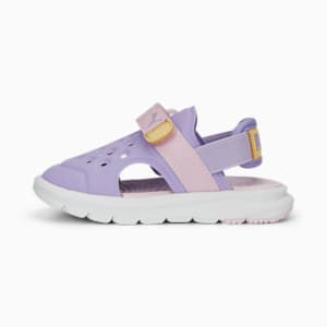 ベビー プーマ エボルブ サンダル AC 13-15cm, Vivid Violet-Pearl Pink-Light Straw
