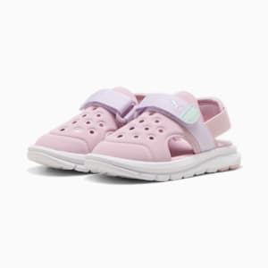 ベビー プーマ エヴォルブ サンダル 12-16.5cm, Rose Mauve-Lilac Frost-Peaceful Blue, extralarge-JPN