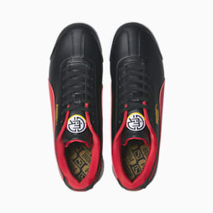 Zapatos deportivos Roma Country, Puma Black-High Risk Red-Puma Team Gold