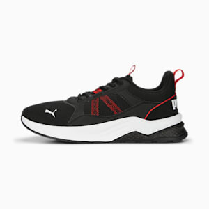 Anzarun 2.0 Unisex Sneakers, PUMA Black-PUMA White-For All Time Red, extralarge-IND