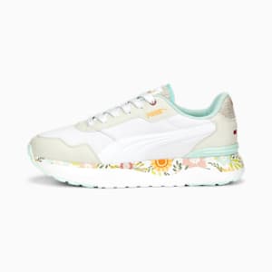 R78 Voyage Wild Garden Women's Sneakers, Vapor Gray-PUMA White-Minty Burst