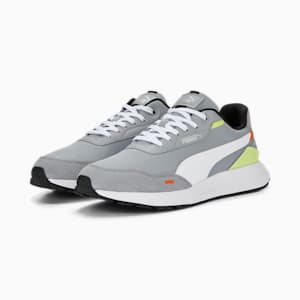 Runtamed Unisex Sneakers, Cool Mid Gray-PUMA White-Lily Pad