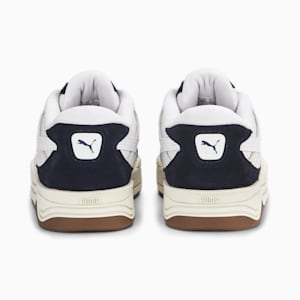 ユニセックス スケートボード PUMA-180 スニーカー, Vapor Gray-Navy Blazer-Gum