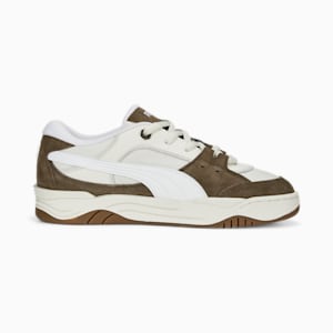 PUMA-180 Sneakers , Vapor Gray-Chocolate-PUMA White