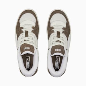 PUMA-180 Sneakers , Vapor Gray-Chocolate-PUMA White
