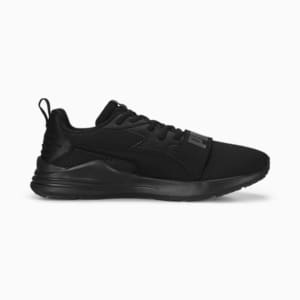 Wired Run Pure Unisex Sneakers, PUMA Black-PUMA Black-Shadow Gray, extralarge-IND