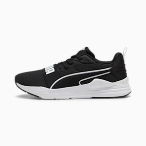 Wired Run Pure Unisex Sneakers, PUMA Black-PUMA White, extralarge-IND