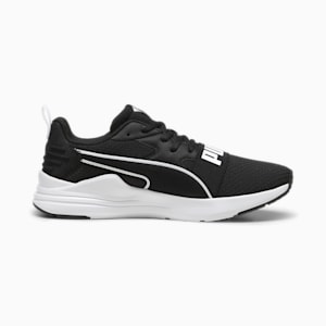Wired Run Pure Unisex Sneakers, PUMA Black-PUMA White, extralarge-IND