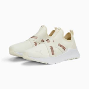 Wired Run Slip On Metallics Women's Sneakers, Pristine-Rose Gold, extralarge-IND