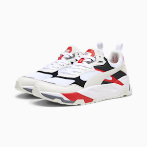 Trinity Men's Sneakers, PUMA White-Vapor Gray-PUMA Black, extralarge-IND