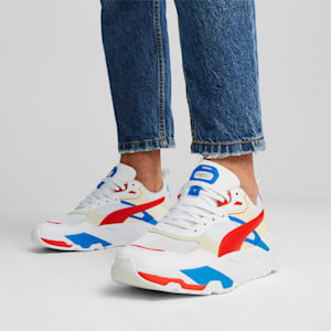 Trinity Sneakers Men, PUMA White-PUMA Red-PUMA Team Royal, extralarge-GBR