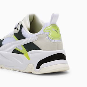 Tenis Hombre Trinity, Warm White-PUMA White-Mineral Gray-Lime Sheen, extralarge