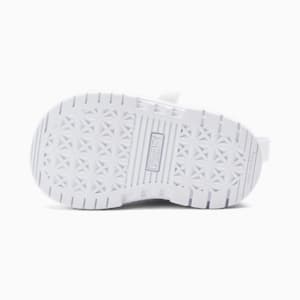 Mayze Leather Toddlers' Shoes, Puma White-Puma Team Gold
