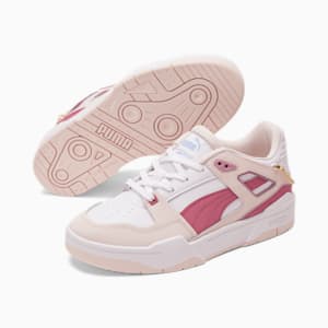 Zapatos deportivos Slipstream Sensualist para mujer, Puma White-Dusty Orchid-Island Pink