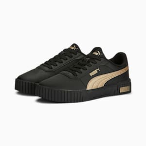 Carina 2.0 Space Metallics Sneakers Women, PUMA Black-PUMA Gold, extralarge-GBR