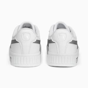 Carina 2.0 Space Metallics Sneakers Women, PUMA White-Matte Silver-PUMA Silver, extralarge-GBR