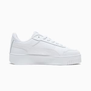 Sneakers Carina Femme, PUMA White-PUMA White-PUMA Gold, extralarge