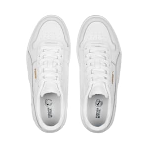 ウィメンズ キャリーナ ストリート スニーカー, PUMA White-PUMA White-PUMA Gold, extralarge-JPN