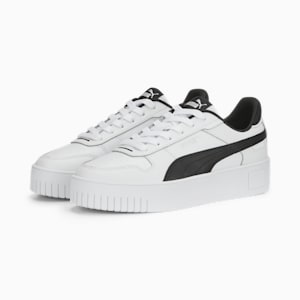Carina Street Sneakers Women, PUMA White-PUMA Black-PUMA Silver, extralarge-GBR